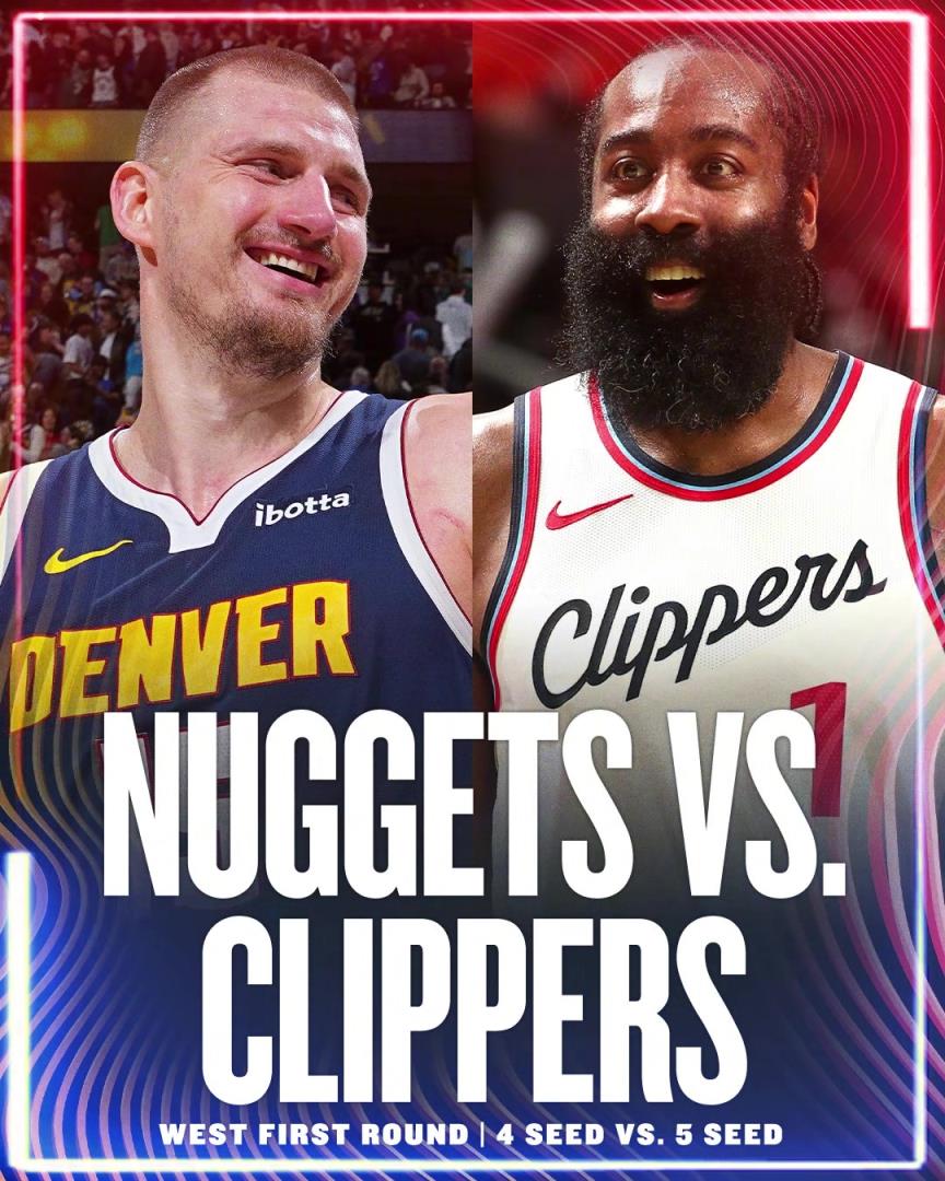 帶隊的神！哈登率快船鎖定西部第5，生涯從未缺席過季后賽！